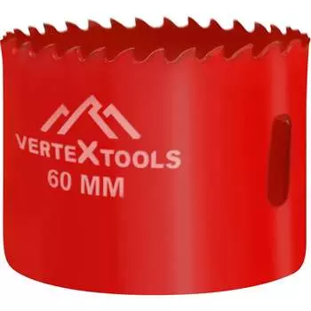 Коронка биметаллическая vertextools 2525-60