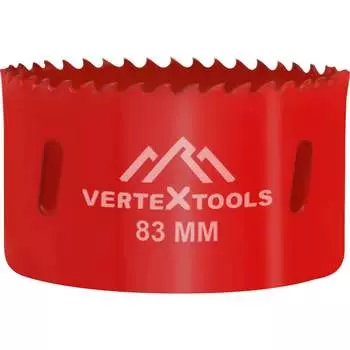 Коронка биметаллическая vertextools 2525-83