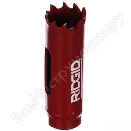 Коронка биметаллическая врезная м-19 (19 мм) ridgid 52770