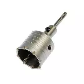 Коронка буровая в сборе (65 мм; м22; sds-plus) tundra 1032463