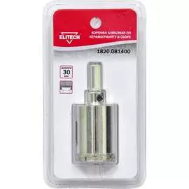 Коронка Elitech 1820.081400