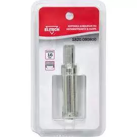 Коронка Elitech 1820.080800