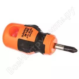 Короткая отвертка для винтов phillips ph2x25 bahco b195.002.025