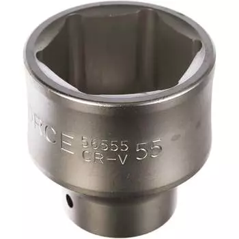 Короткая шестигранная торцевая головка FORCE 56555