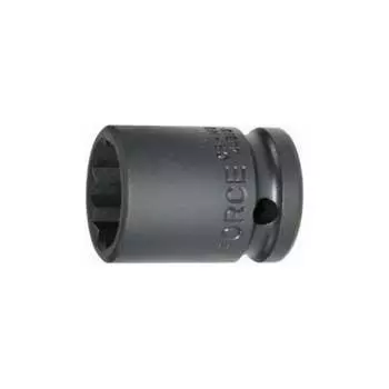 Короткая ударная двенадцатигранная торцевая головка FORCE 44832