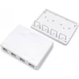 Корпус настенной розетки Hyperline