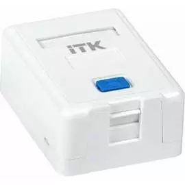 Корпус настенной розетки IEK ITK CS2-012