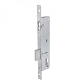 Никелированный корпус замка для дверей из алюминиевого профиля Doorlock PL202 75386