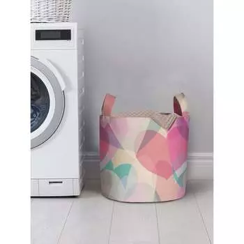 Корзина для хранения вещей JOYARTY Боке из сердец gaba_422657_S