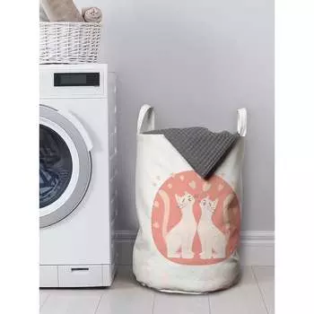 Корзина для хранения вещей JOYARTY Кошачья любовь gaba_422691_M