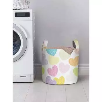 Корзина для хранения вещей JOYARTY Карамельные сердца gaba_422695_S