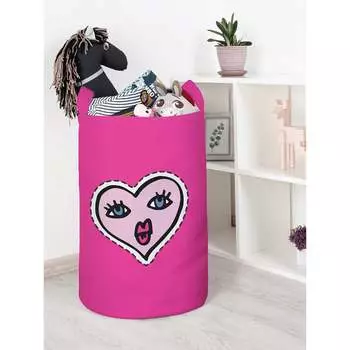 Корзина для игрушек JOYARTY Сердце toba_422701_L