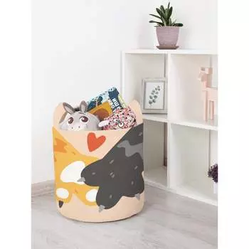 Корзина для игрушек JOYARTY Давай лапу toba_422679_S