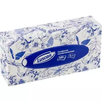 Косметические 2-слойные салфетки Luscan 829267