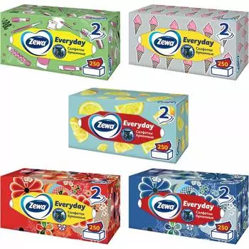Косметические салфетки ZEWA Everyday 8679114755