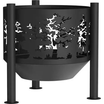 Костровая чаша FIRE-HOUSE Ch1-500деревья