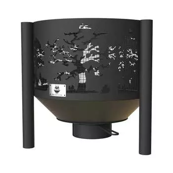 Костровая чаша FIRE-HOUSE Ch3-800деревья