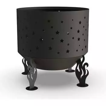 Костровая чаша FIRE-HOUSE Ch-500звезды