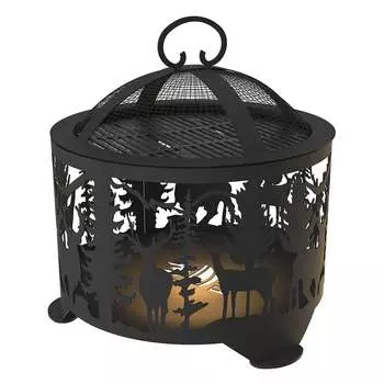 Костровая чаша FIRE-HOUSE Pd4-500олени