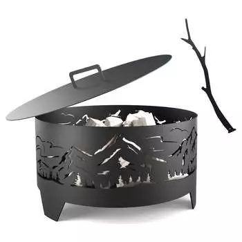 Костровая чаша Flamet Горы ЧГ-60-3