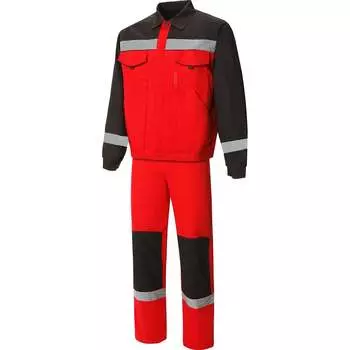 Костюм СОЮЗСПЕЦОДЕЖДА Мастер-Люкс с СВП красный/черный, 48-50/170-176 2000000259680