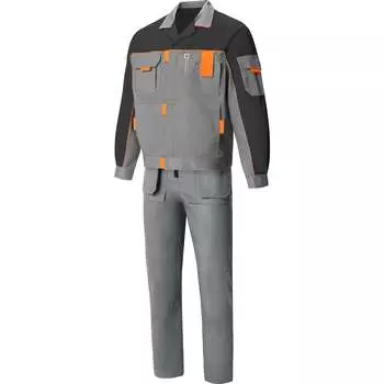 Костюм СОЮЗСПЕЦОДЕЖДА Профессионал-2 темно-серый/графит, 56-58/170-176 2000000234496