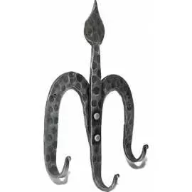Кованая настенная вешалка Covali Трезубец HC-632