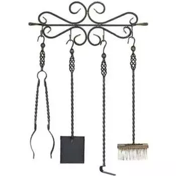 Кованный набор каминный Везувий