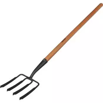 Кованые четырехрогие копальные вилы Greengo 3340812