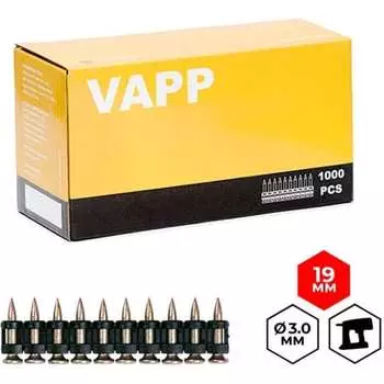 Кованые гвозди для монтажного пистолета VAPP VAPP.BP319