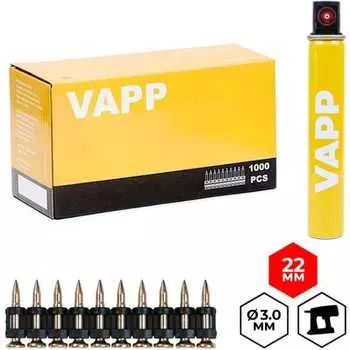 Кованые гвозди для монтажного пистолета VAPP VAPP.G-BP322