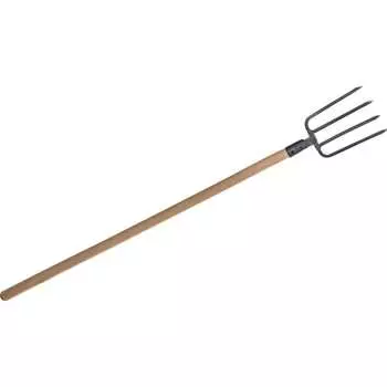 Кованые копальные вилы с черенком Gigant