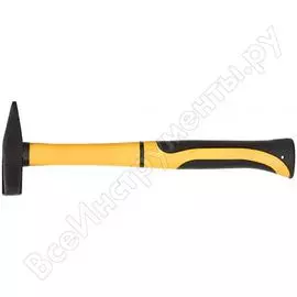Кованый молоток, фибергласовая усиленная ручка профи 200 г fit 44312