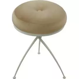 Кованый табурет BOGACHO Шанель 19025/бежевый