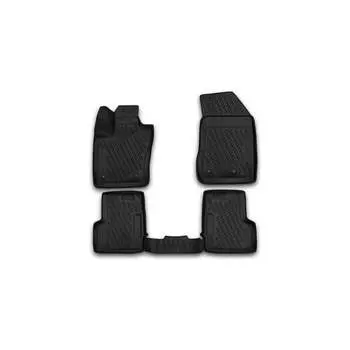 Коврик 3d в салон подходит для JEEP Renegade, 2014, ELEMENT CARJEP00013FL