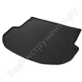 Коврик в багажник автомобиля rival для hyundai grand santa fe (5 мест) 2013-2018/santa fe iii (5 мест) 2012-2018, полиуретан, 12306003