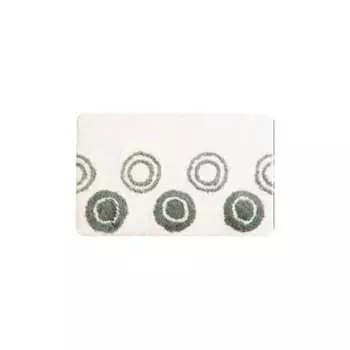 Коврик для ванной комнаты iddis 50*80 см, акрил, chequers, white 432a580i12