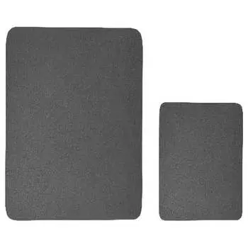 Коврик для ванной RGW BM-012 90*60/40*60/Темно-серый 6241012-106