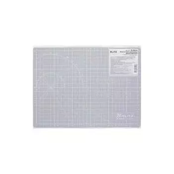 Коврик (мат) BLITZ двусторонний формат А4, серый для резки BLRM-04 693979