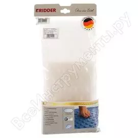 Коврик противоскользящий ridder tecno ice белый 38*89 68700