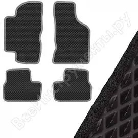 Коврик салона ВАЗ LADA КАЛИНА левый руль SKYWAY S01705058