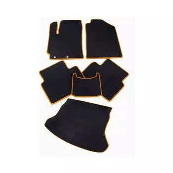 Коврик в салон и багажник Vicecar SB31011R_оран