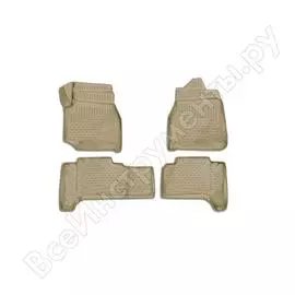 Коврики TOYOTA Land Cuiser, 1998-2007, П.Р. 4WD, дизель, АКПП ELEMENT