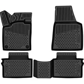 Коврики 3d в салон подходят для FAW Bestune B70 2020-, ELEMENT ELEMENT3DA70195210k