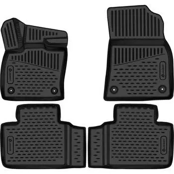 Коврики 3d в салон подходят для GEELY Atlas Pro (FX11) 2023 - ELEMENT ELEMENT3DAN0682210k