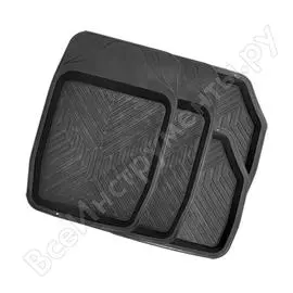 Универсальные морозостойкие автомобильные коврики AUTOPROFI TER-150 BK