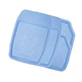 Коврики автомобильные autoprofi универсальные, морозостойкие, комплект из 4 предметов, голубой ter-150 sky