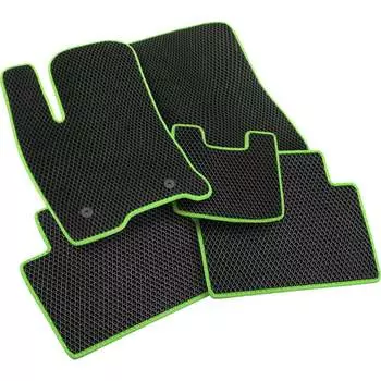 Коврики для BMW 5 GT F07 2010-2016 Vicecar EV4033-салатовый