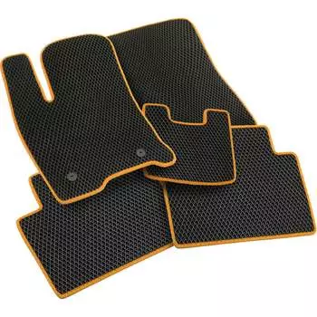 Коврики для Foton Sauvana I 2015 5 мест Vicecar EV91001-оранжевый