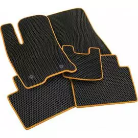 Коврики для Honda F-RV 2004-2009 левый руль Vicecar EV16022-оранжевый